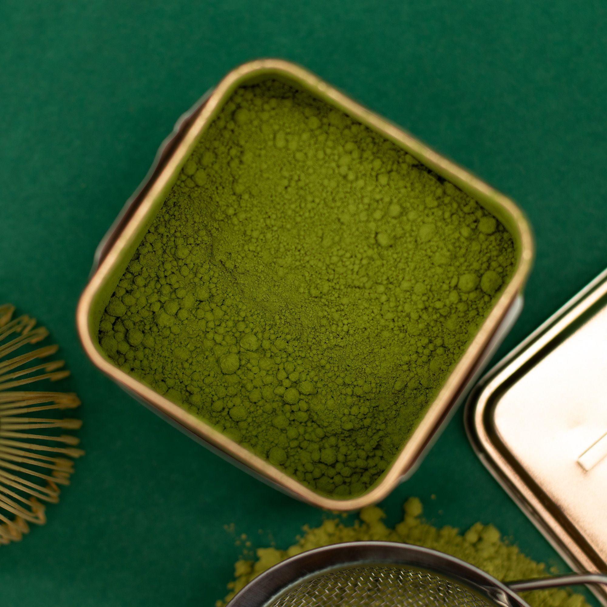 Latas 50g Matcha Orgânico Ceremonial