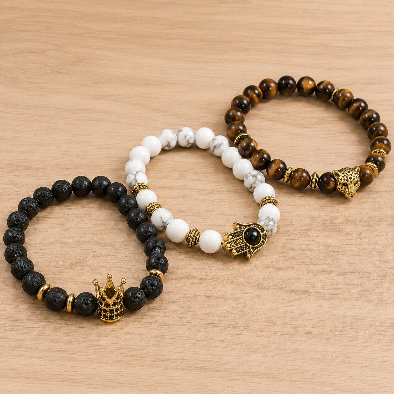 Браслети з самоцвітів у стилі Boho Bling