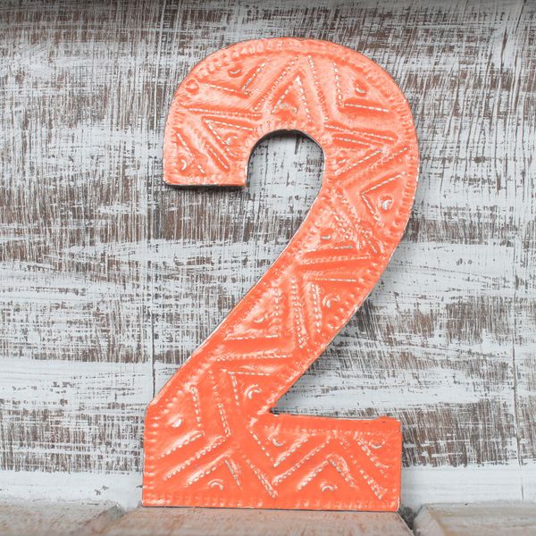 Broj "2" - Razne Boje - 15 cm