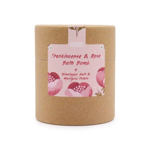 Coffret de Bombes de Bain à l'Encens & Rose