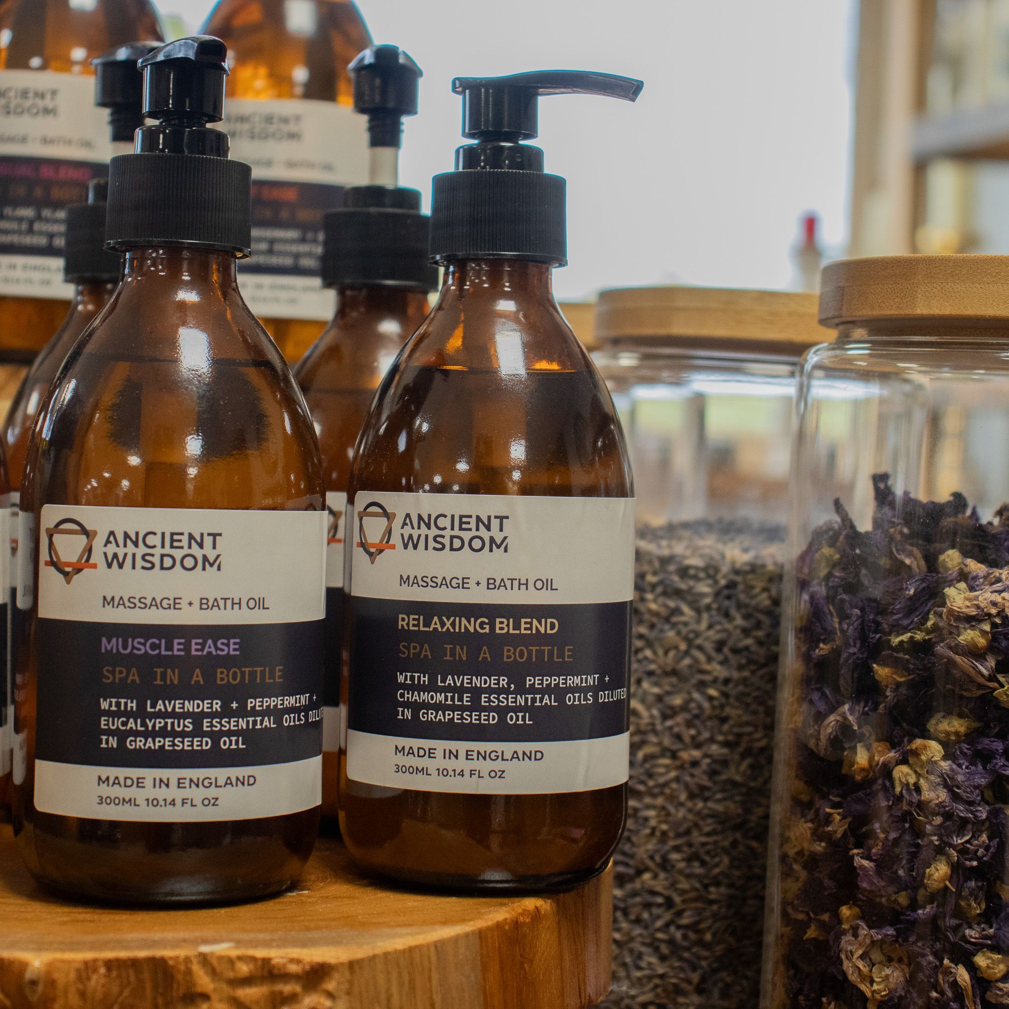 Aromatherapy Massage and Bath Oil