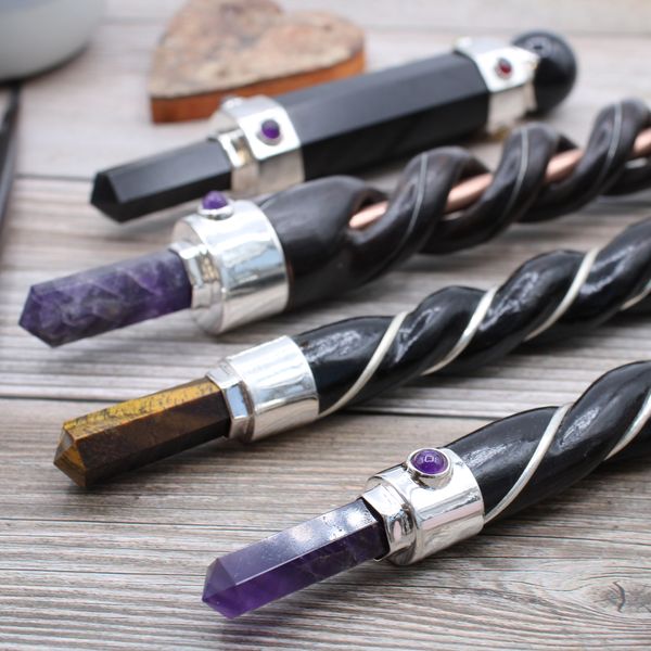 Crystal Healing Wands