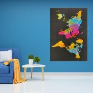 Arte de Pared de Algodón
