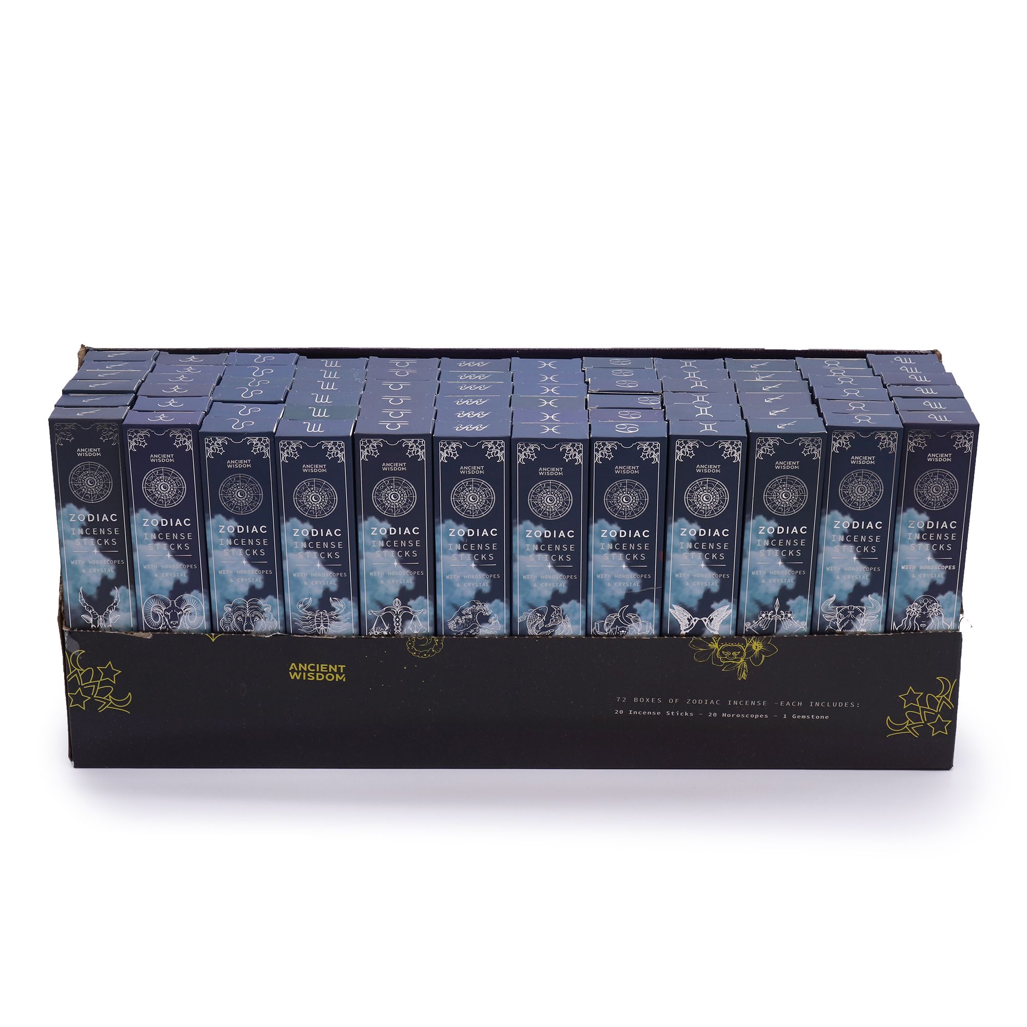 Starter Set of Zodiac Crystal Scents Incense