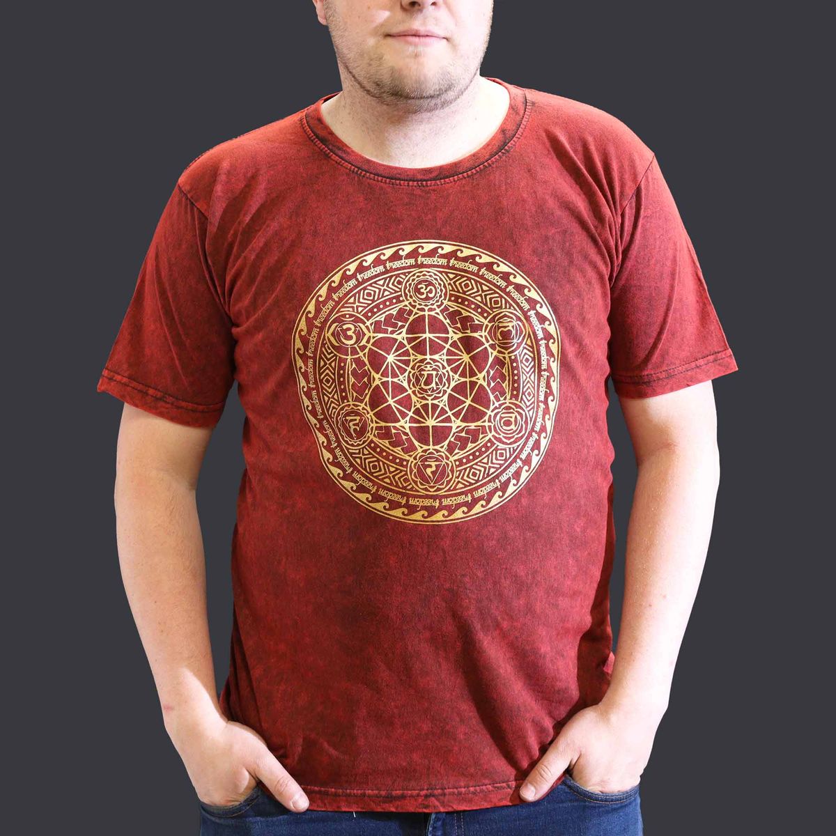 Camiseta Nomad Sari Tamanho XL - Chakra - Marrom
