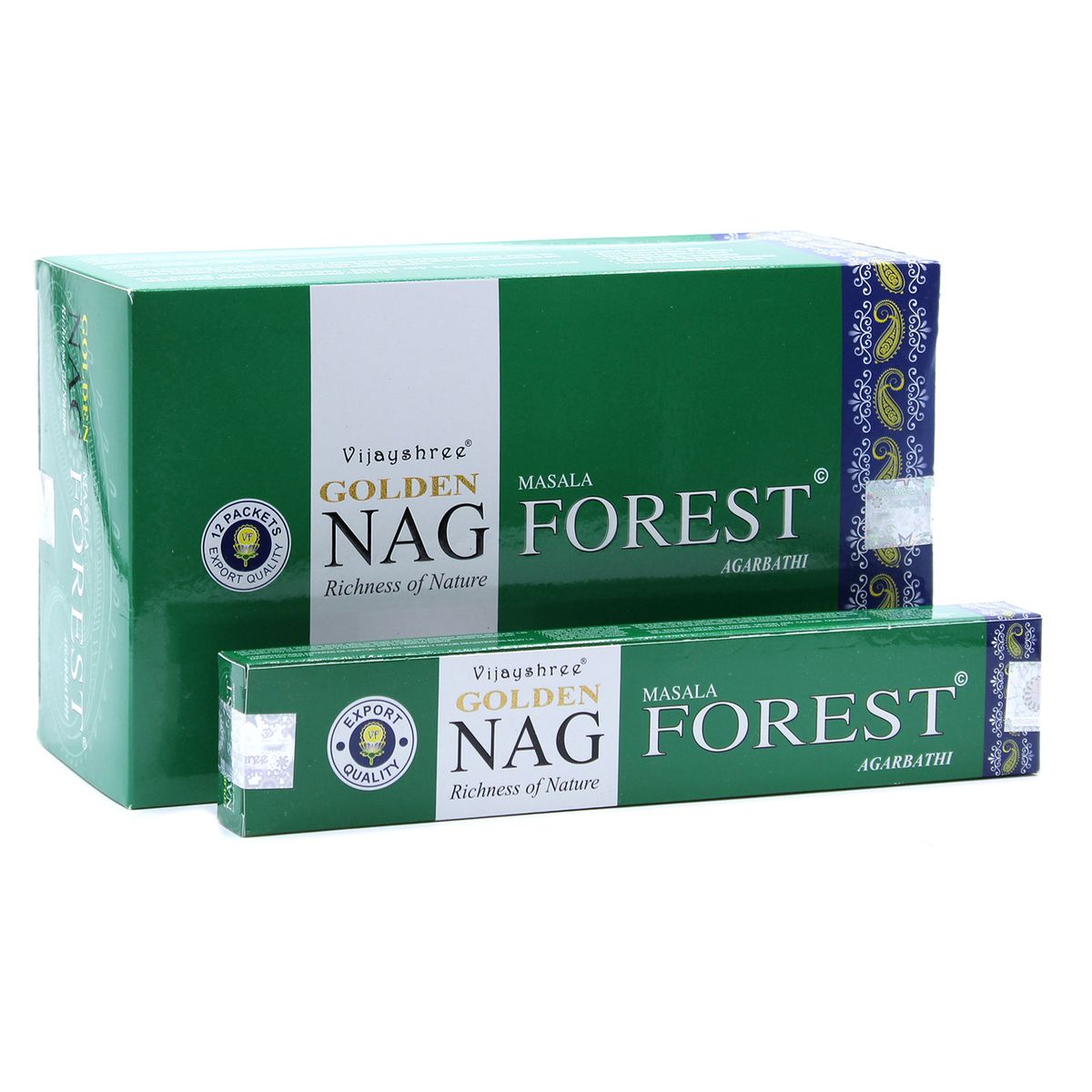 15 g Incenso Dourado Nag - Floresta