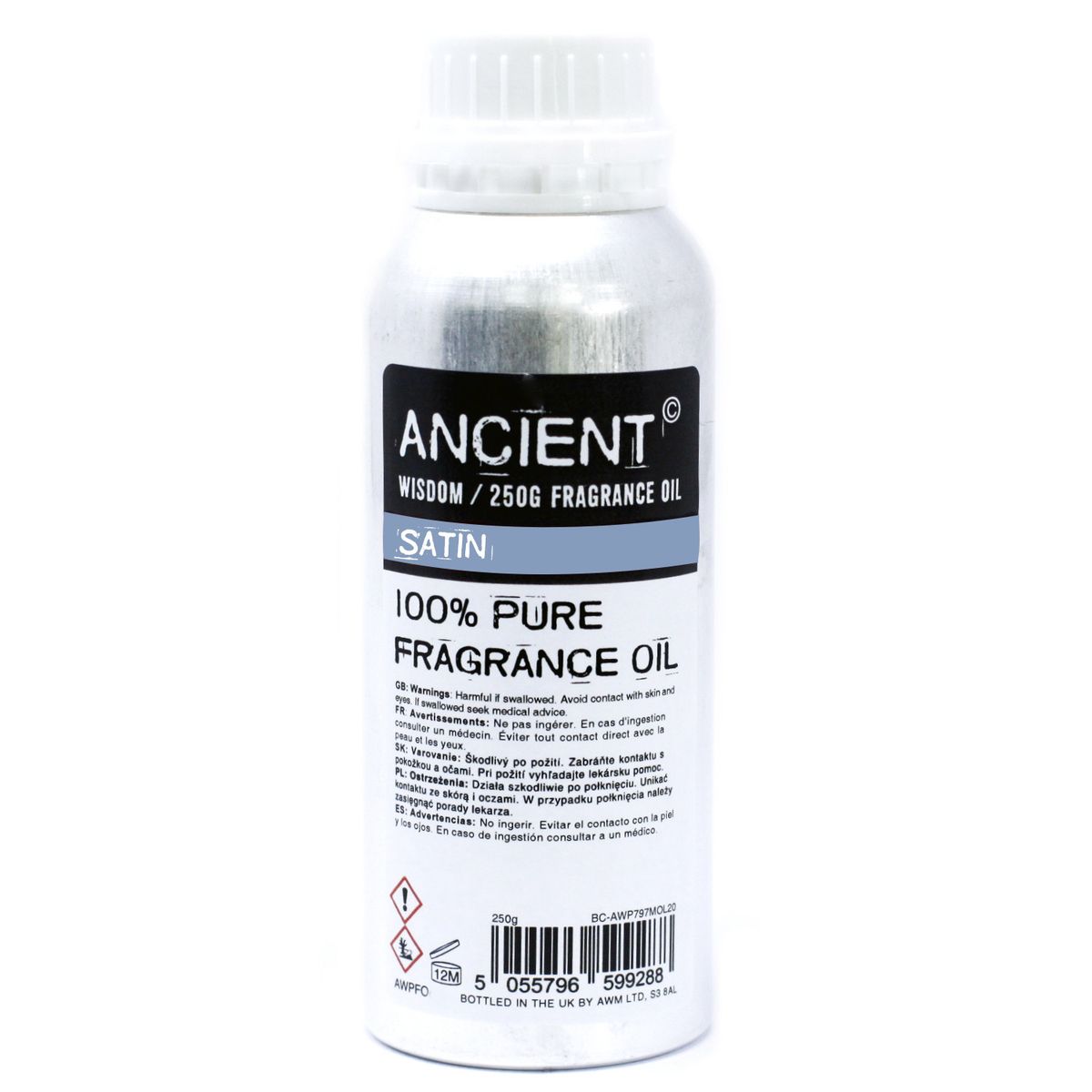 Óleos perfumados 250 g - Satinado