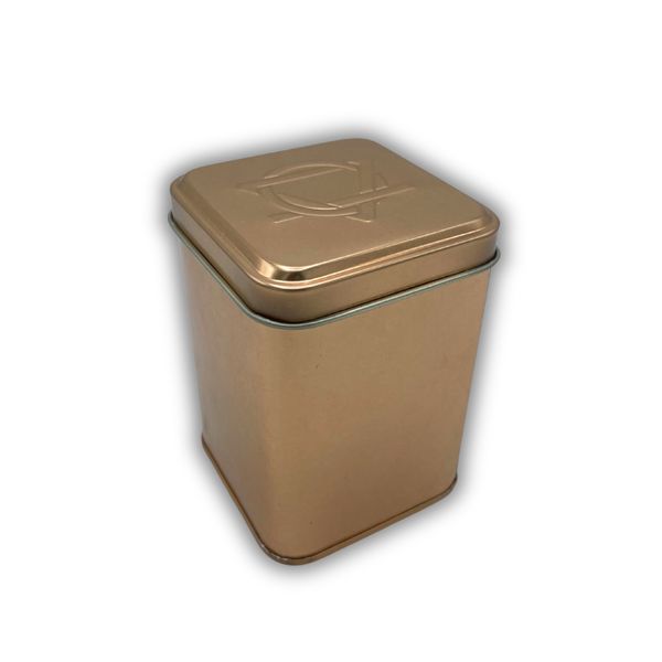 6.5x6.5x9 cm Square Tin with Lids