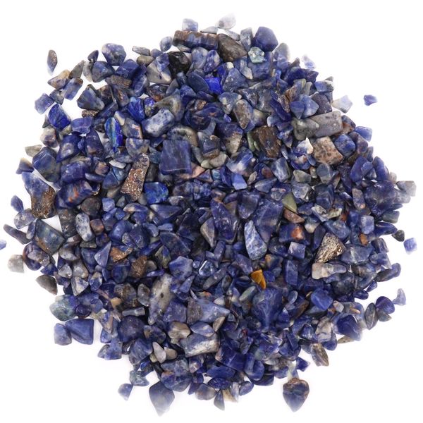 Sodalite Chips Gemstone Chips Bulk - 1KG