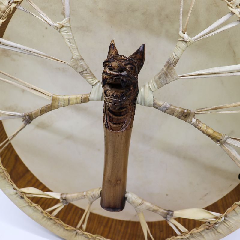 Spirit of the Dragon - Shaman Drum & Stick - Tunable - 40cm