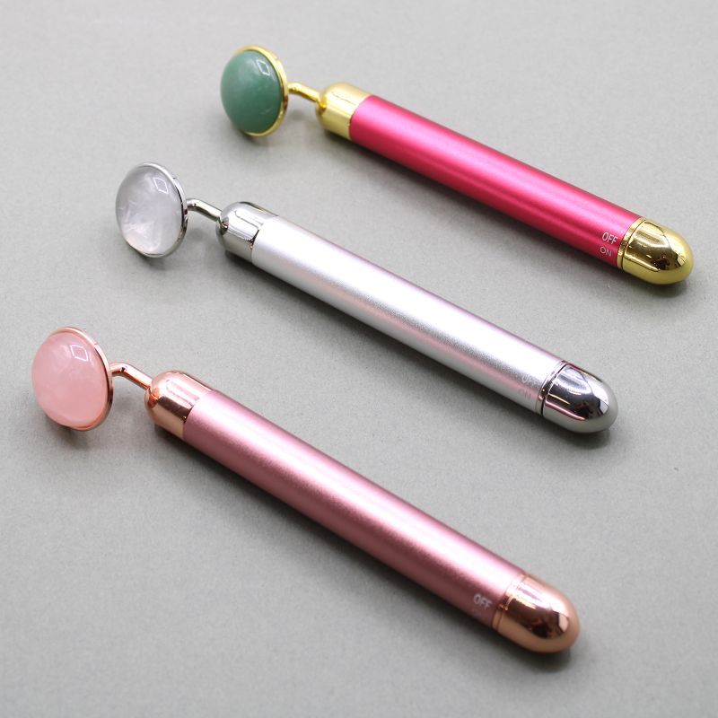 Massage Faciale Vibrant - Quartz Rose