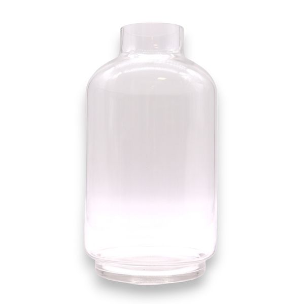 Large Ball Top Terrarium on Dark Tung Wood