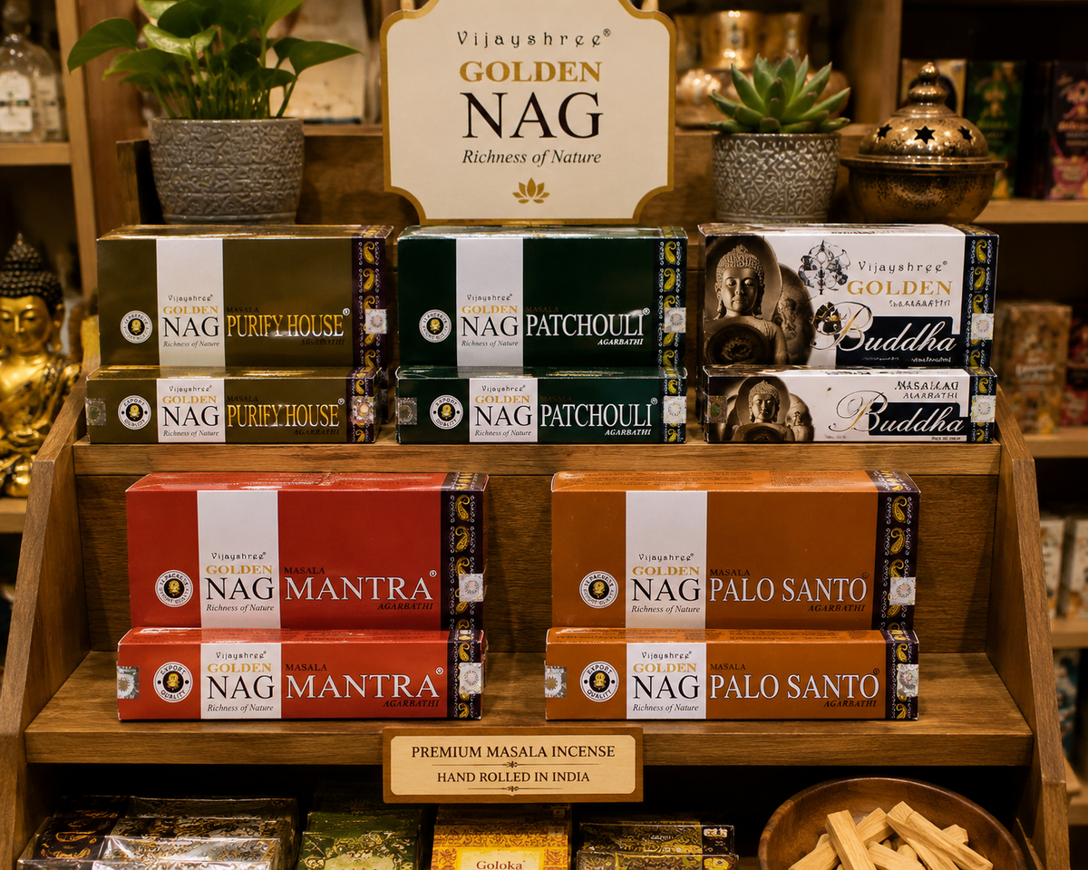 Incenso Golden Nag Champa