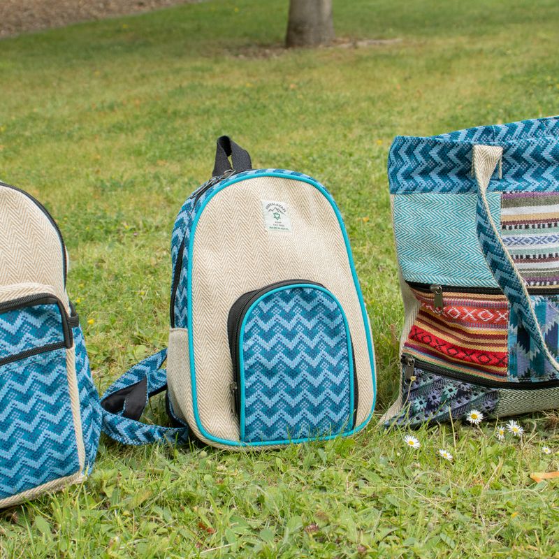 Medium Kathmandu Backpack - Dhaka Design (30x21x9cm)