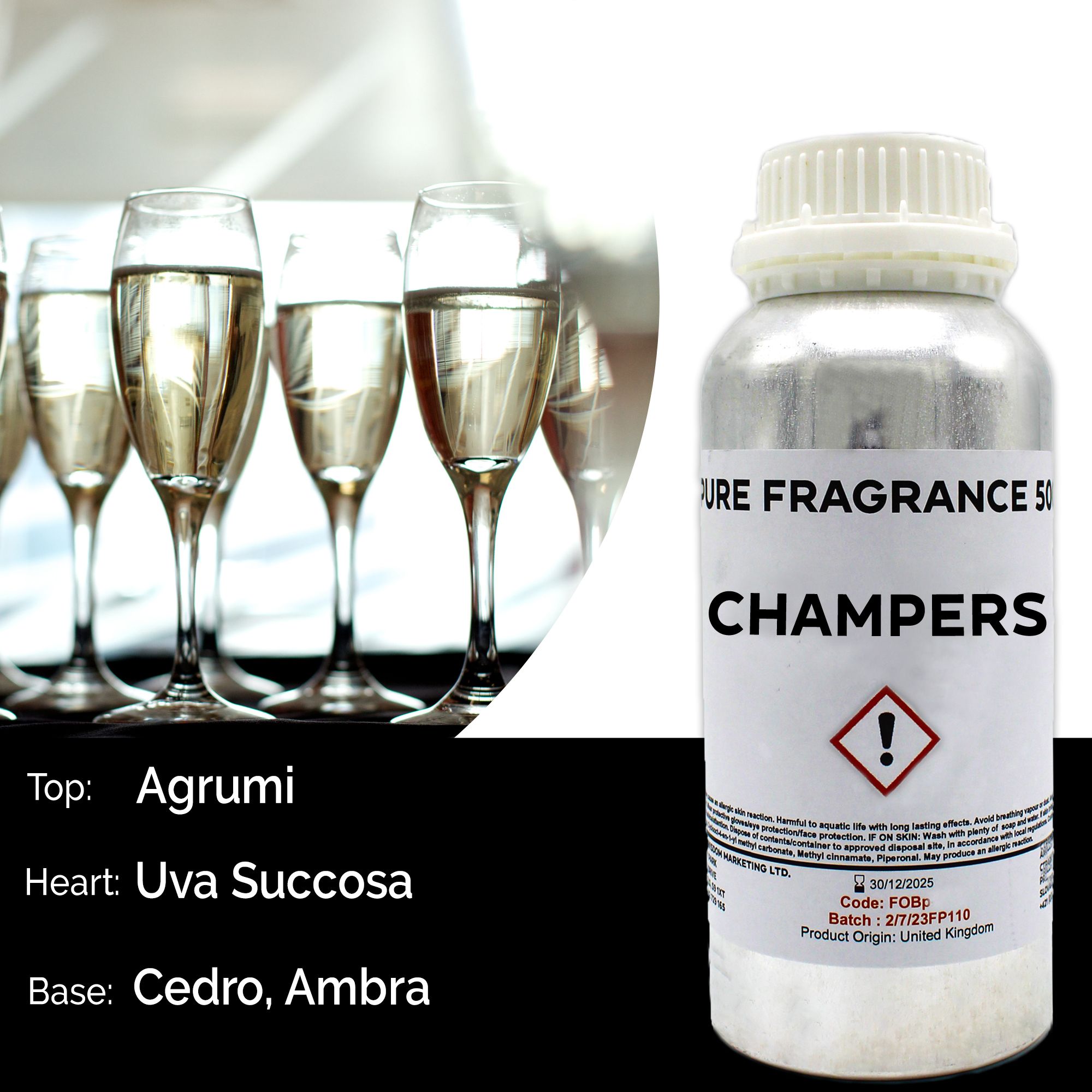 Fragranza Pura 500g - Champagne