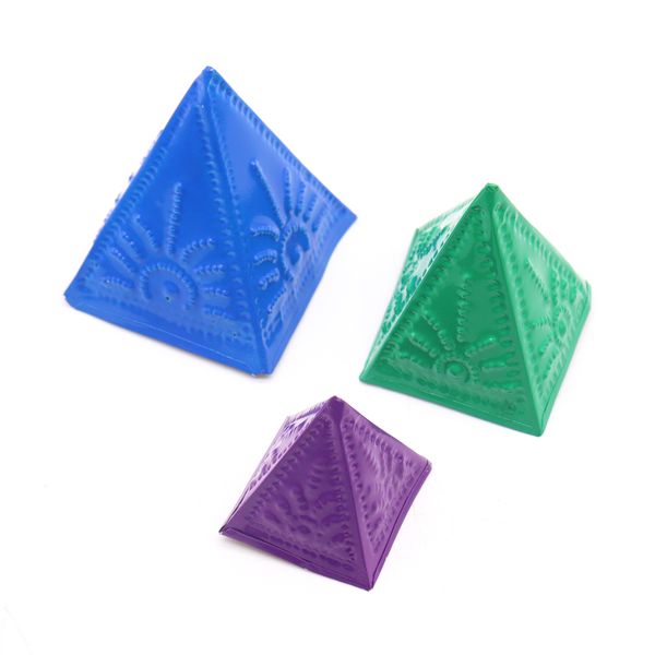 Ensemble de Moule à Poudre d'Encens - Bleu Vert Violet