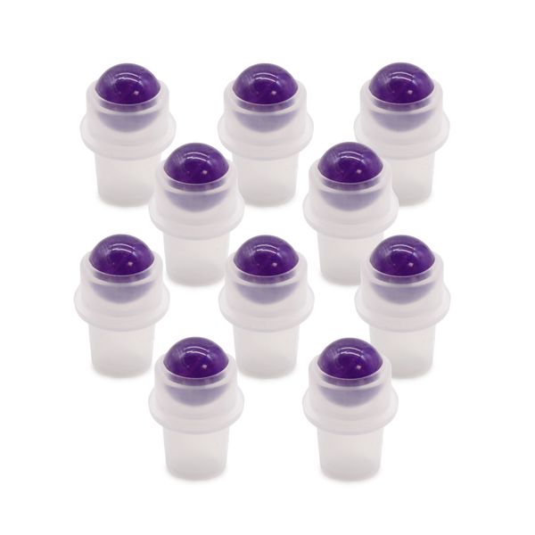 Ponta Roll-On em Pedra Preciosa para frasco de 5ml - Ametista