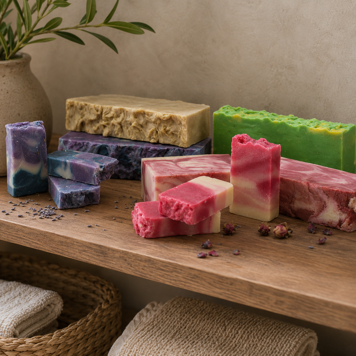 Sabonetes Artesanais Cortados 100g