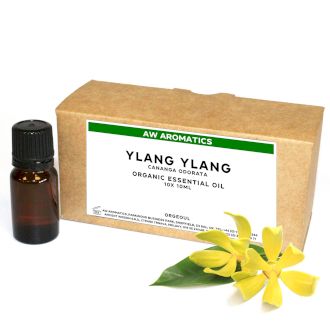 Huile Essentielle Bio Ylang Ylang 10ml - Sans étiquette