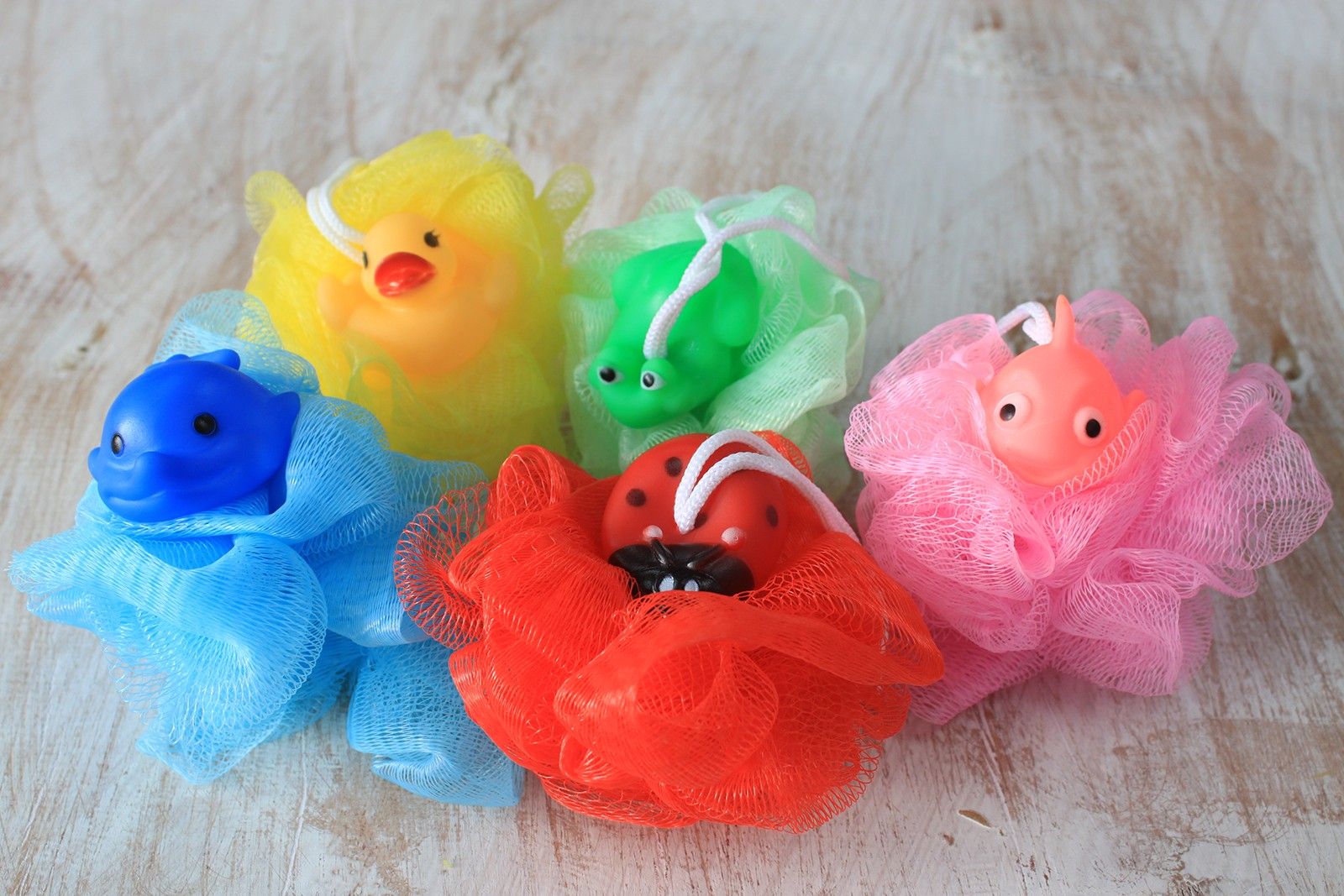 Esponja de Banho - Brinquedo Estridente 5 variedades 30 g