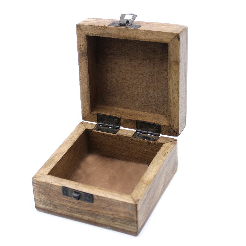 Boite en Bois Blanchi - Moyen - Design Slave