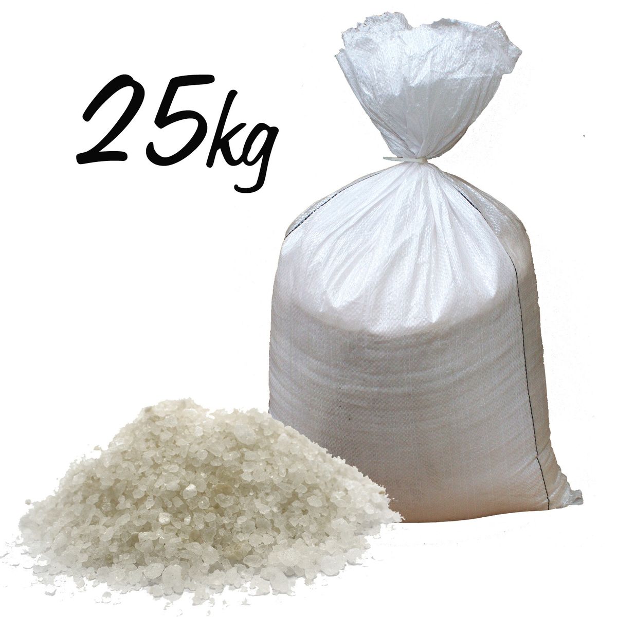 Sal do Himalaia Branco - 3-5 mm 25 kg