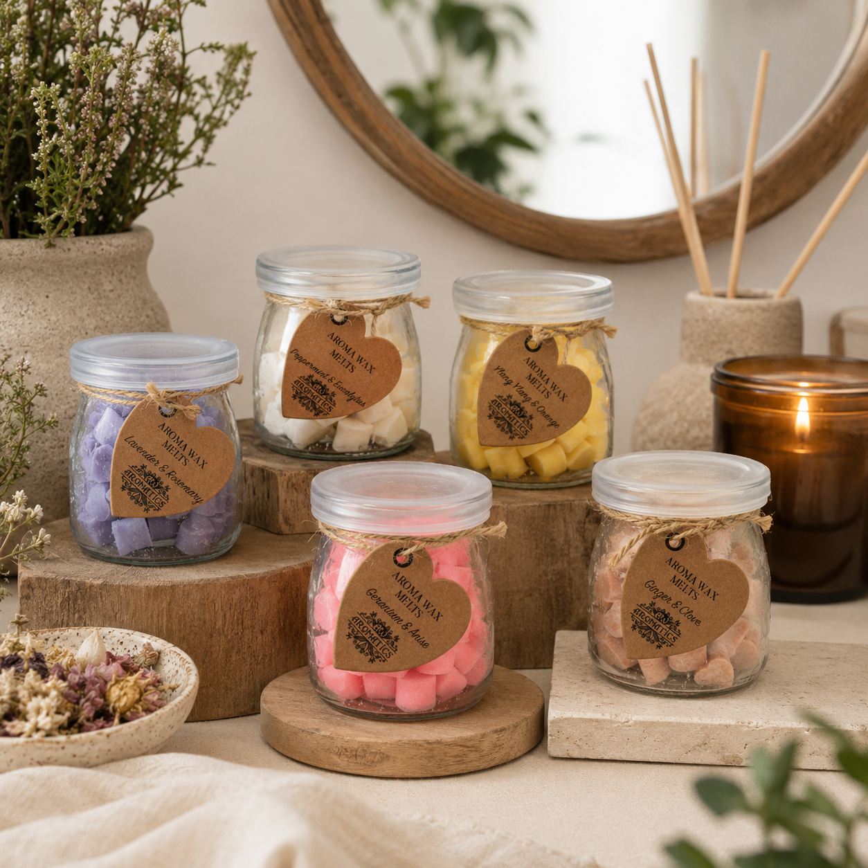 Aromatic Wax Bottles