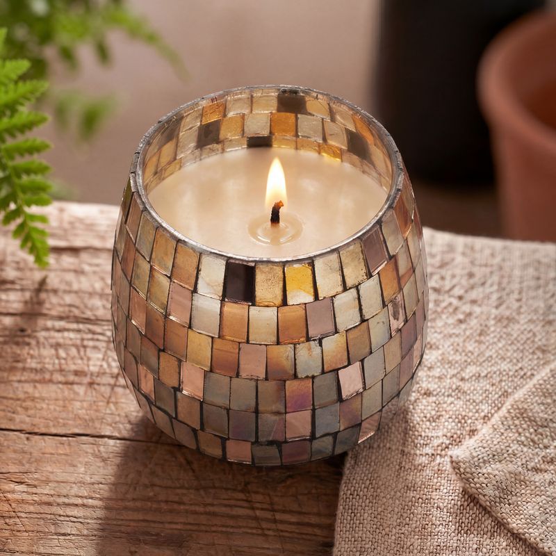 Mellan Doftljus i Glasburk - Amber Mosaic