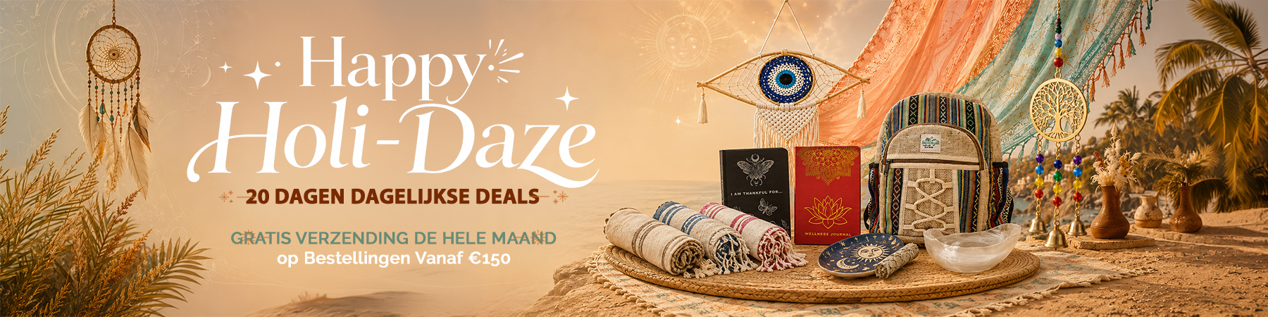Happy Holi daze Banner template
