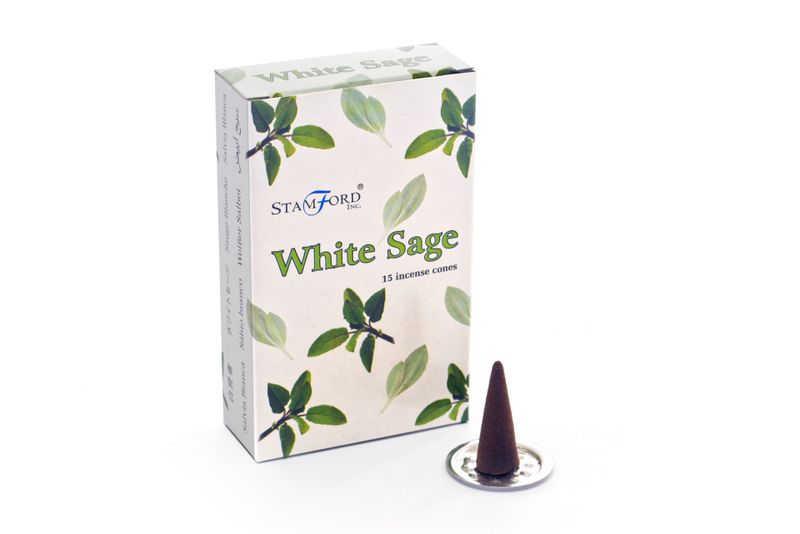 White Sage Cones