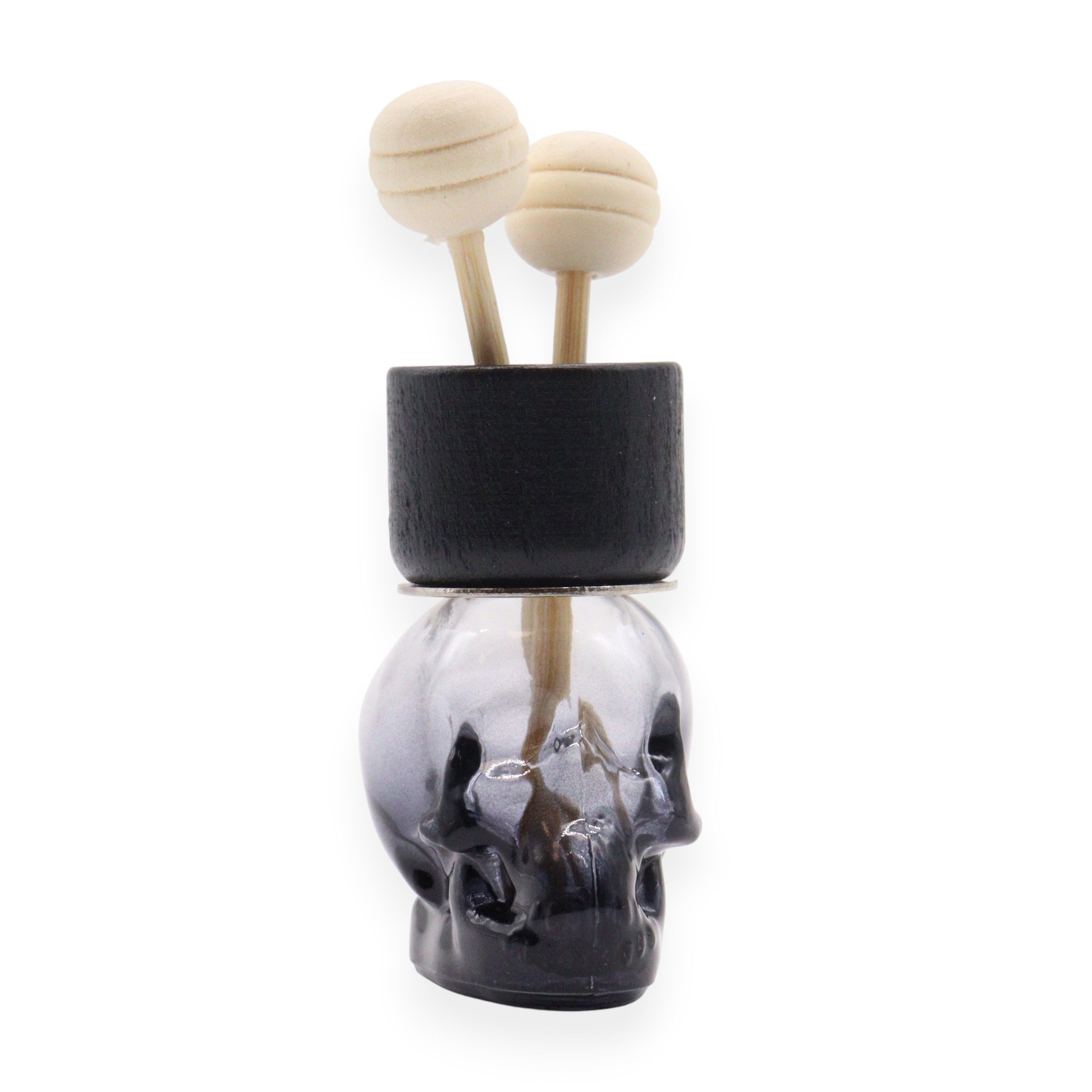 Crna Bočica za Difuzor Automobila s Pričvršćivanjem na Ventilaciju – 8 ml – 3 dizajna x 4