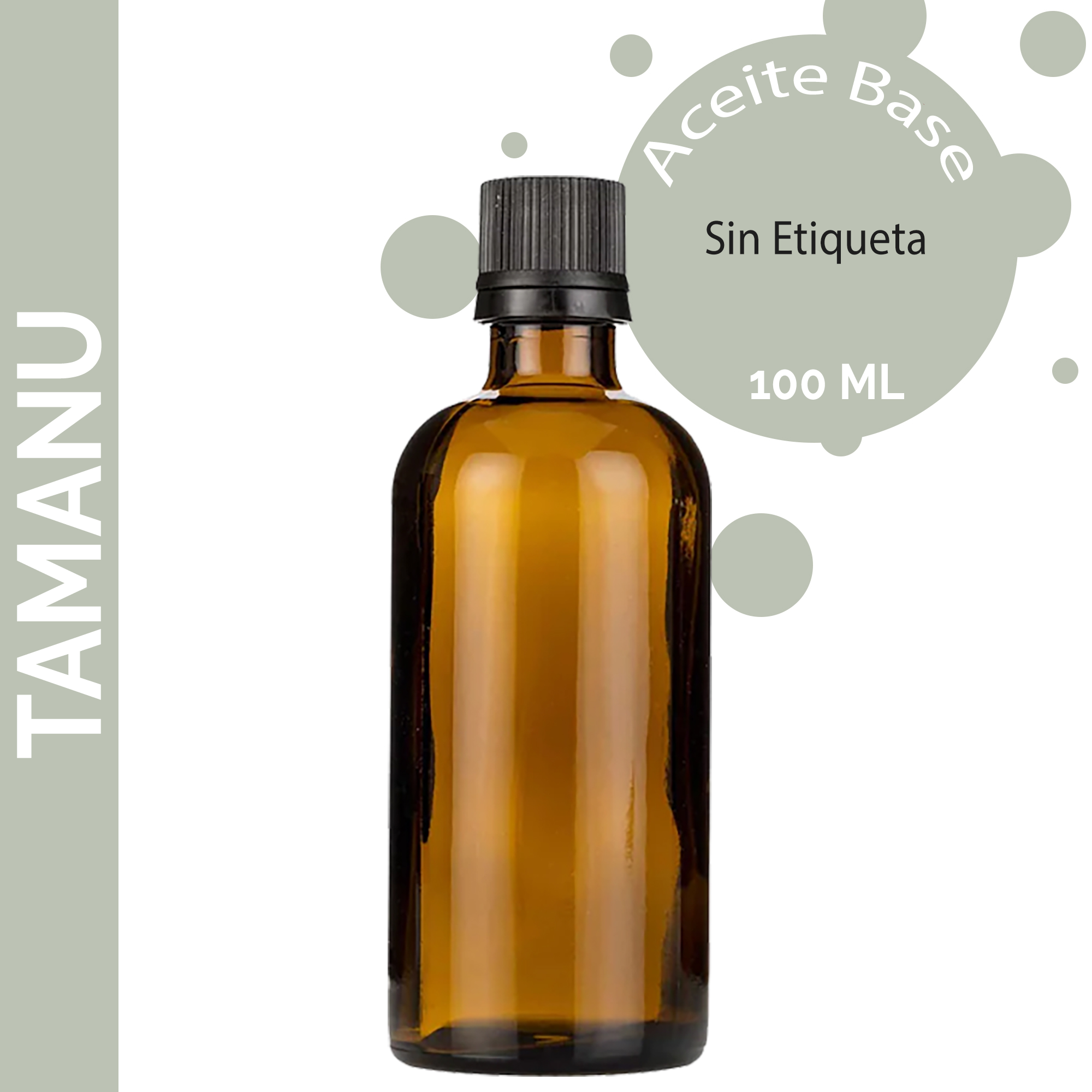Aceite Base Tamanu 100ml - Sin Etiquetar