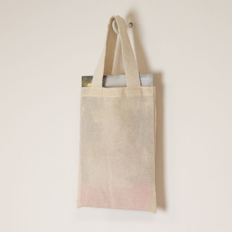 Iconic Mini Gift Tote Bag - Unprinted- (25x20cm) - Natural 4oz