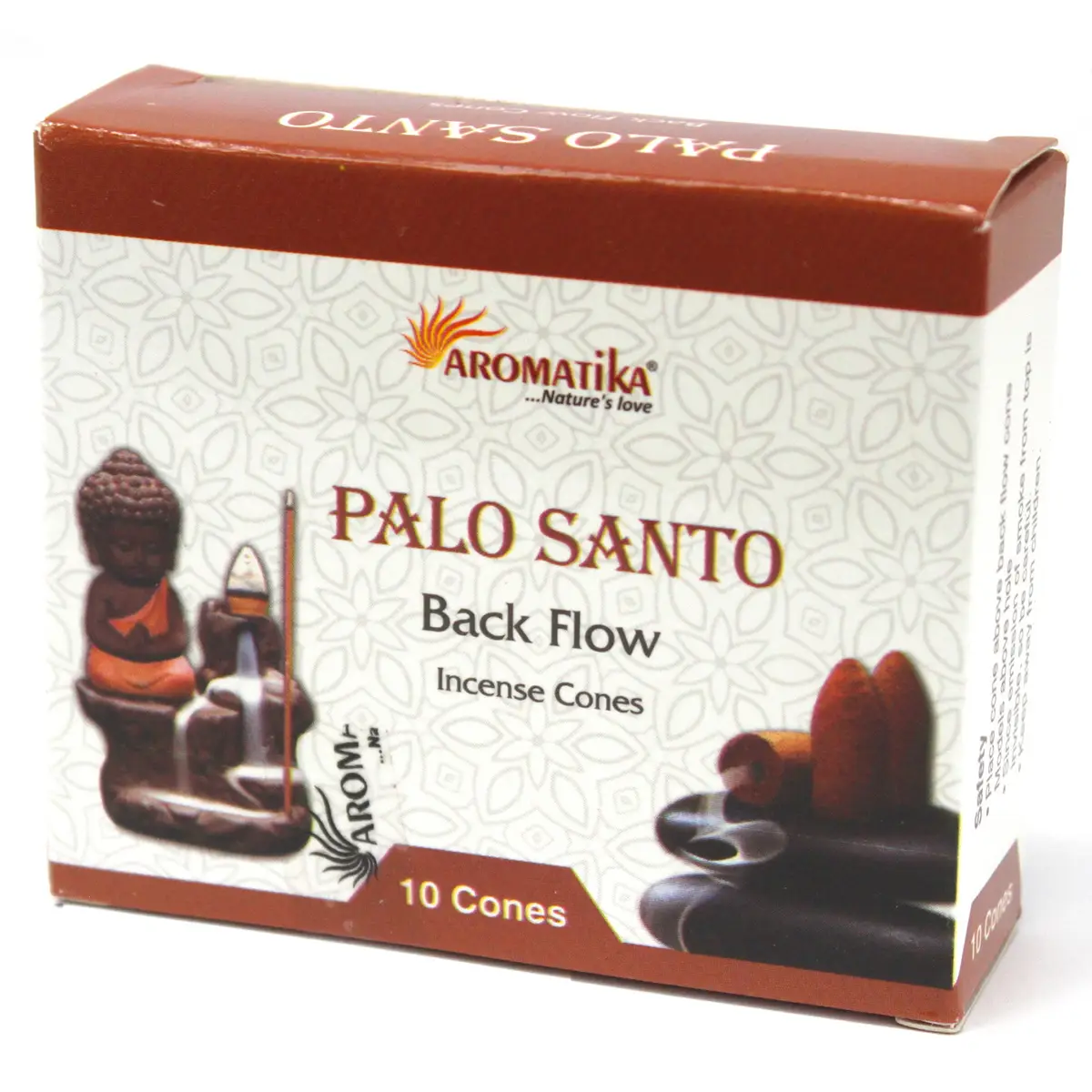 Aromatica Backflow Incense Cones - Palo Santo — Incense · GlowDuty apothecary