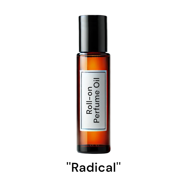 Roll-on d'Huile de Parfum 10ml - Radical - Marque Blanche
