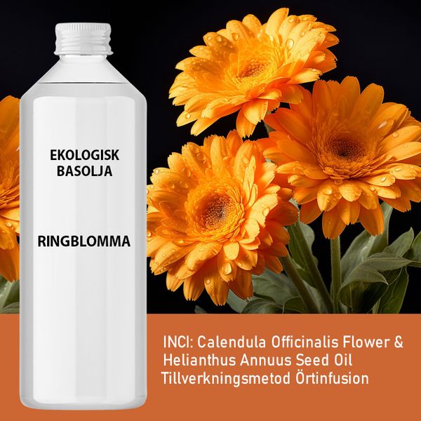 Ekologisk Ringblommaolja 1 Liter