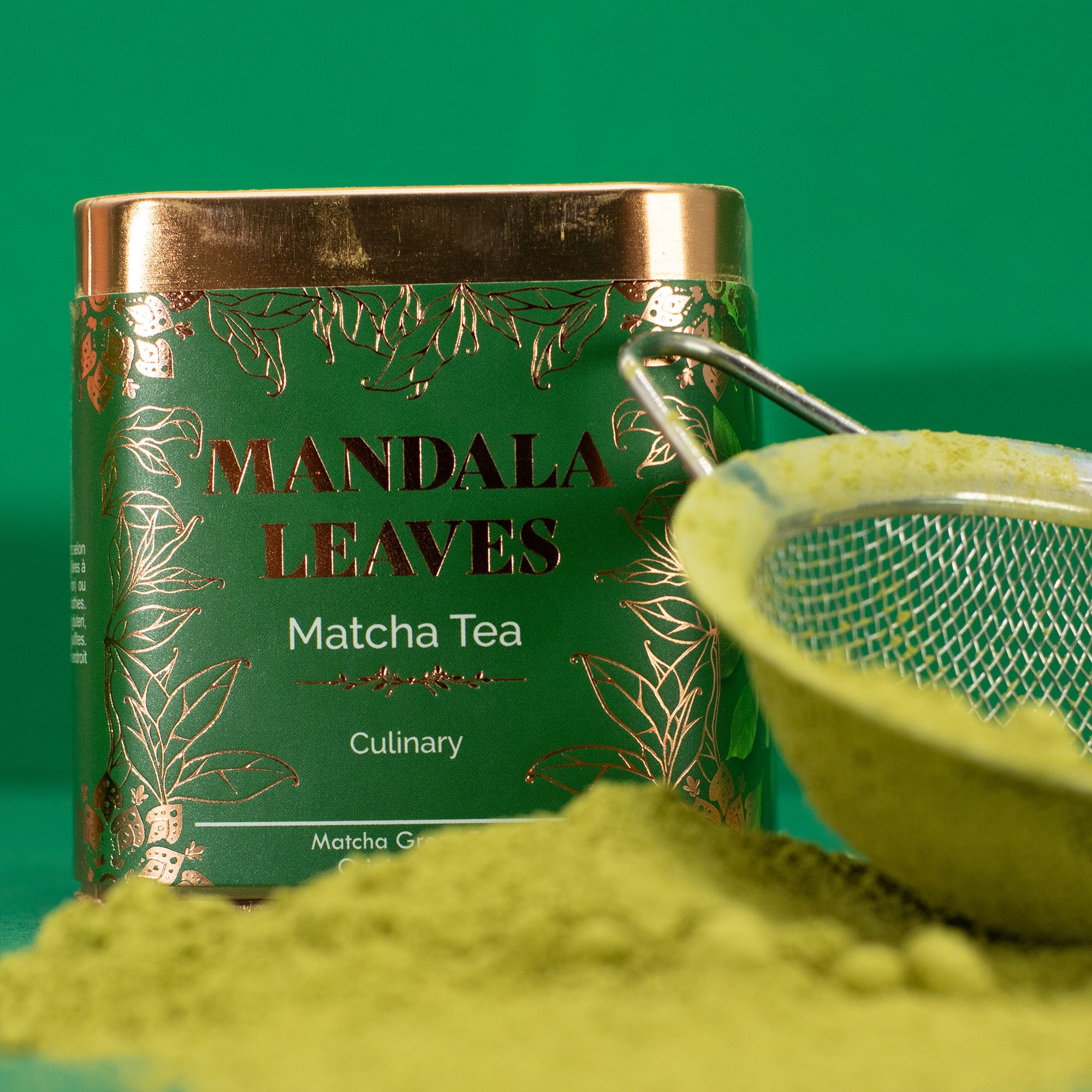 Latas 50g Matcha Orgânico Culinário
