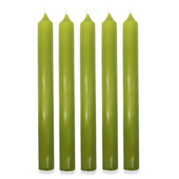 Maslinasto Zelena Stolna Svijeća