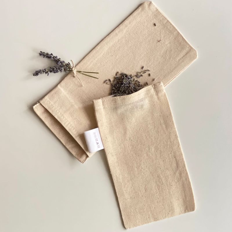 Housses de Coussin pour les Yeux en Coton 8oz - Non-imprimé