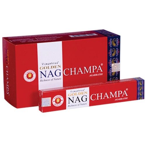 Incenso Dourado Nag - Champa