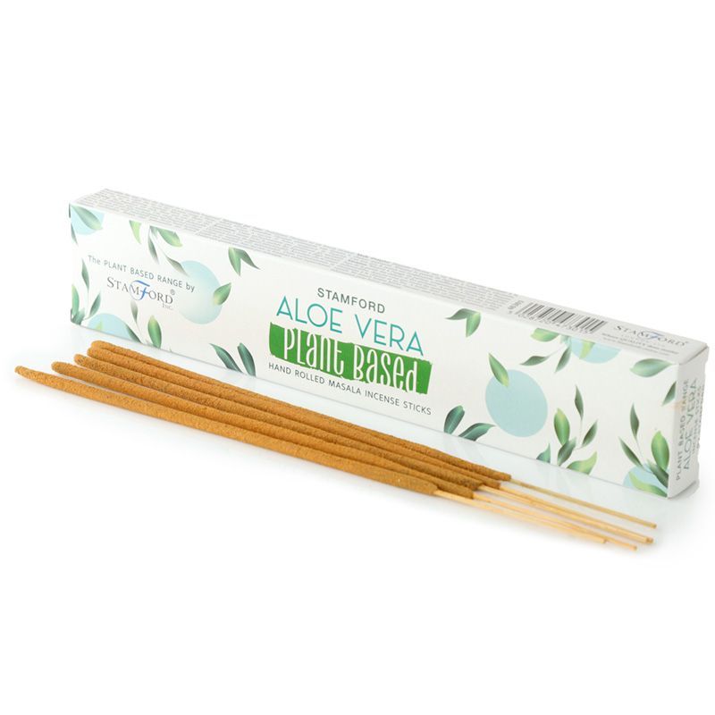 Caixas de incenso Masala à base de plantas - Aloe vera