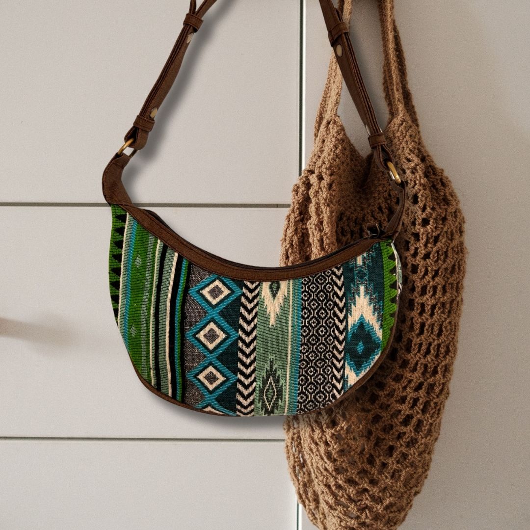Bolsos Jacquard Hobo