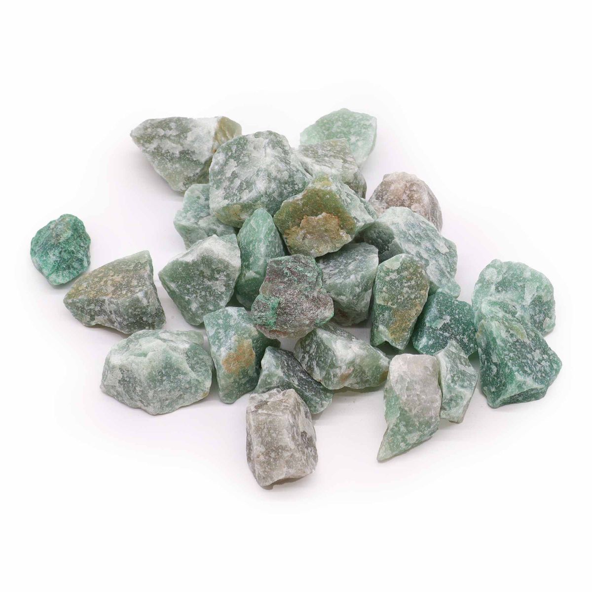 Cristais em bruto (500 g) - Jade cristalino