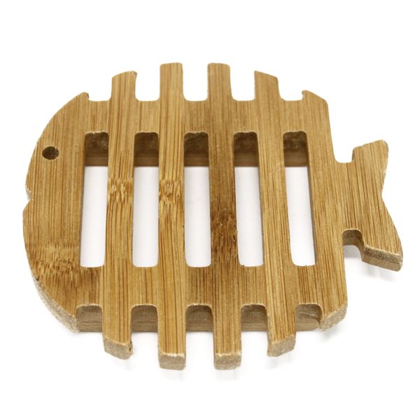 Porte-savon en Bois d'Hemu - Poisson