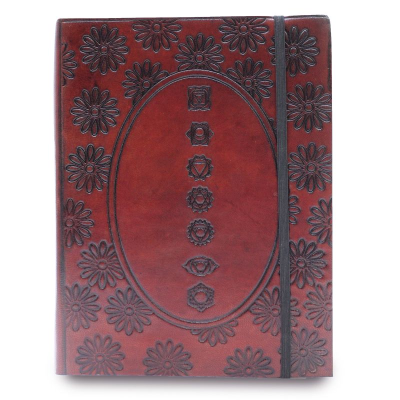 Carnet moyen avec bandoulière - Chakra Mandala
