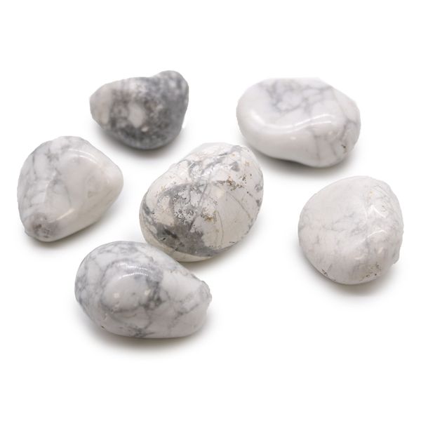 Pedras Africanas Grandes- Howlite Branca - Magnesite