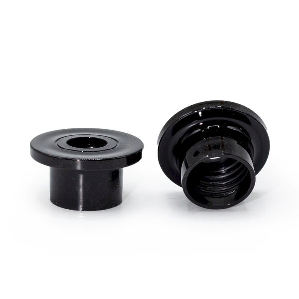 Accesorio difusor de 28 mm - Forma de T de plástico negro (se adapta a 21-32)