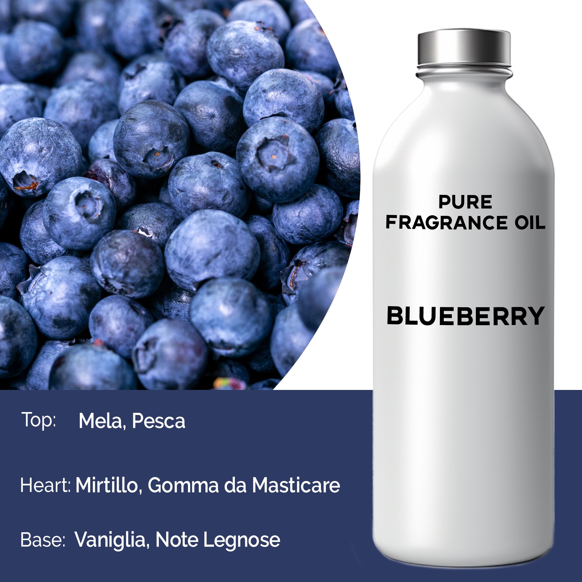 Fragranza Pura 500g - Mirtillo