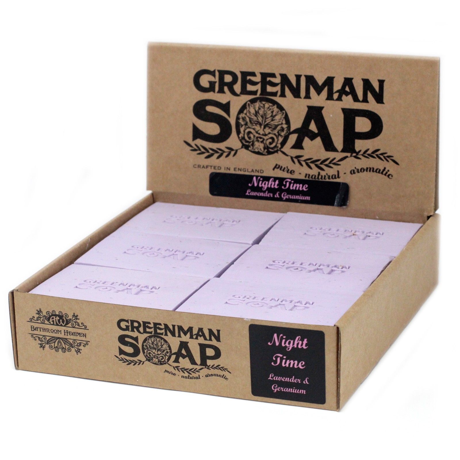 umigami soap 5個 Greenman Soap Slice 100g - Night Time