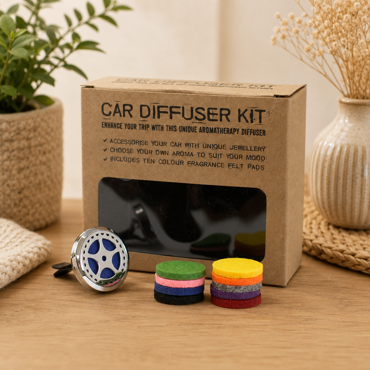 Aromatherapy Car Diffuser Kit